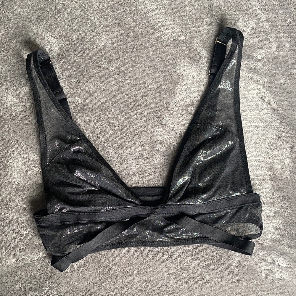 Victoria's Secret Black Shimmer Bralette